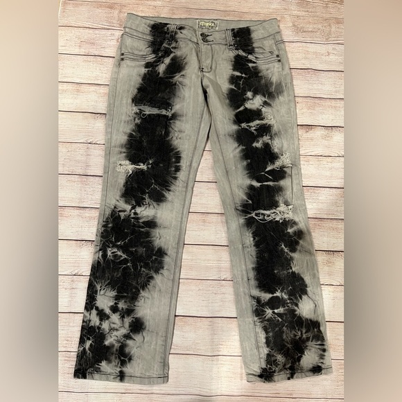 Ethanol distressed jeans size 11/12, 31 - Picture 1 of 7